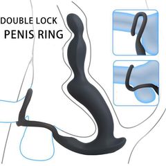Double Ring Prostate Vibrator Wireless-thumb-7