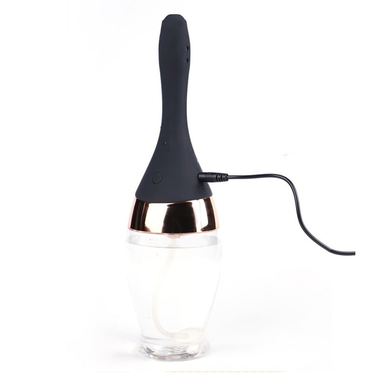 Bowling Automatic Electric Enema  Black 300ml