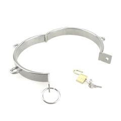 Iron Heavy Steel Locking Collar-thumb-2