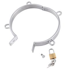 Iron Heavy Steel Locking Collar-thumb-3