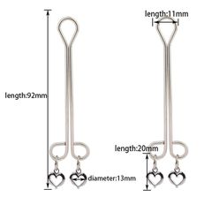 Nipple Tit Clamps with Heart-thumb-3