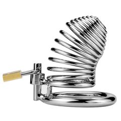 Metal Chastity Cock Cage-thumb-4