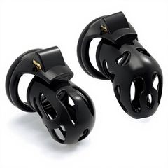 Male Cock Chastity Cage Black