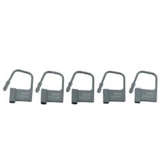 Chastity Locks 5 Pieces Black