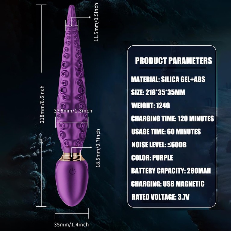 Double Head Octopus Vibrator