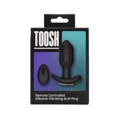 Toosh Remote Controlled Silicone Vibrating Butt Plug