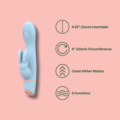 Mina Hail Come Hither Rabbit Vibrator-thumb-4