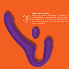 Mina Echo Remote Vibrating Strapless Strap On-thumb-3