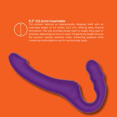 Mina Echo Remote Vibrating Strapless Strap On-thumb-1
