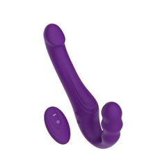 Mina Echo Remote Vibrating Strapless Strap On-thumb-7