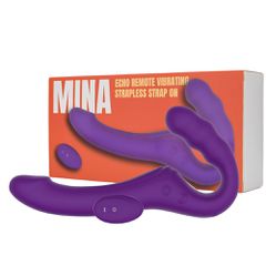 Mina Echo Remote Vibrating Strapless Strap On-thumb-13