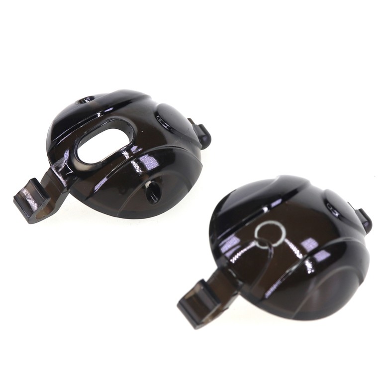 Double Key Bird Cock Cage Black Include 4 Rings