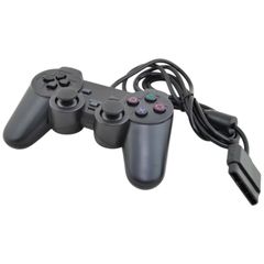 Ενσύρματο χειριστήριο με δόνηση - Wired Controller για Παιχνιδομηχανή Sony Playstation Gaming Console PS2 joystick with vibrations ( Κωδ.1-GAME090 )