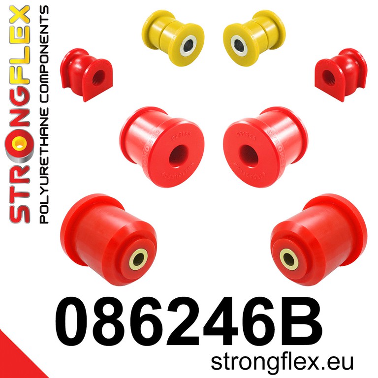 Front suspension and ream beam bush kit