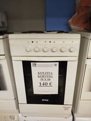Κουζίνα korting 50 x 60 με εμαγιε εστίες στενή σε άριστη κατάσταση (ΠΑΤΣΑΤΖΑΚΗΣ)
