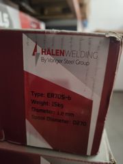 ΣΥΡΜΑ ΣΥΓΚΟΛΛΗΣΗΣ MIG 1,2mm 15kg κουλούρα Halen Welding Υψηλής ποιότητας(ΣΠΕΙΡΑ - ΣΠΕΙΡΑ )