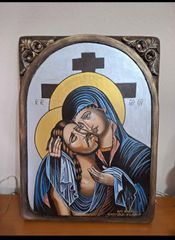 Αγιογραφια Παναγία Θρήνος