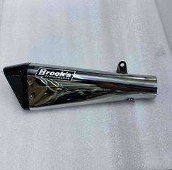 BROCK'S PERFORMANCE PENTA-CARBON NICKEL SLIP-ON ΤΕΛΙΚΟ ΕΞΑΤΜΙΣΗΣ Φ58