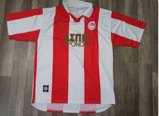 PUMA OLYMPIACOS 1999-2000 HOME JERSEY
