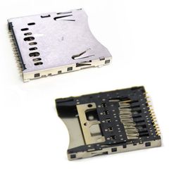 Υποδοχή κάρτας μνήμης SD - SD Memory Card Socket Slot replacement για Nintendo 2DS ( Κωδ.1-GAME116 )
