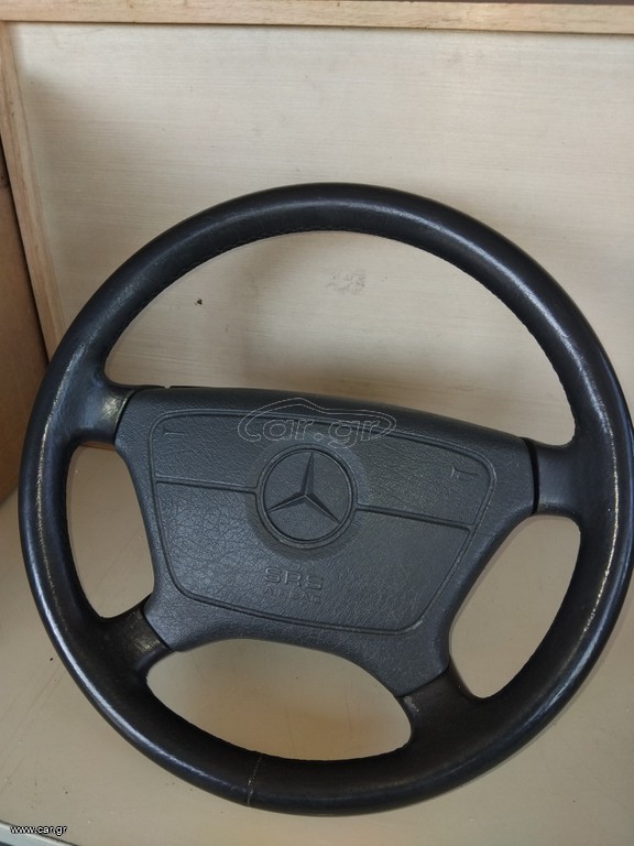 Τιμόνι w202 w210 mercedes c180 με αερόσακο