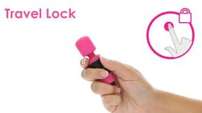 Δονούμενο Wand για μασάζ Palm Power Pocket