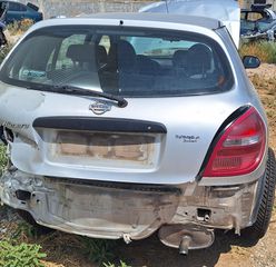NISSAN ALMERA (N16) 5ΠΟΡΤΟ 2000-2002 ME ΚΩΔΙΚΟ ΚΙΝΗΤΗΡΑ  QG15 1.5cc  βενζινη