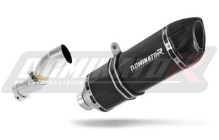 Εξάτμιση Τελικό Dominator HP1 Black/Carbon End KTM 690 SMC 2008-2011 Με Σιγαστήρα