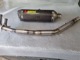 Yamaha Tmax 560 akrapovic Carbon + titanium Headers-thumb-3