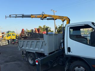 Ανατροπή + Γερανός Mitsubishi 2025 FUSO CANTER 3S15 καινουριοι γερανοι-thumb-5
