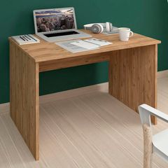 Γραφείο εργασίας Kalen χρώμα pine oak 90x60x74εκ.