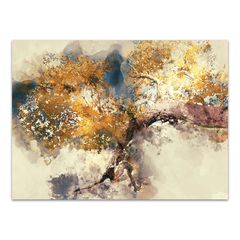 Πίνακας σε καμβά "Abstract Tree" ψηφιακής εκτύπωσης 100x70x3εκ.