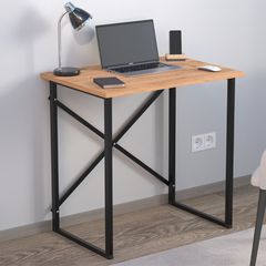 Γραφείο εργασίας Verne χρώμα pine oak 75x52x73,8εκ.