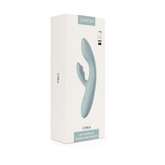App-controlled Rabbit Vibrator Heating Svakom Chika Liquid Silicone