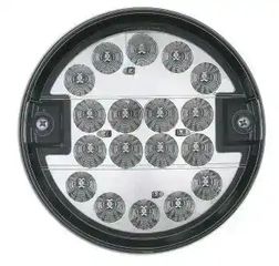 Φανάρι Stop Led Στρογγυλό Λευκό Dasteri