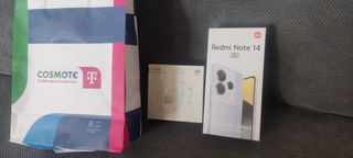 XIAOMI Redmi Note 14 Dual 5G 8GB/ 256GB & ασύρματα ακουστικά xiaomi buds.