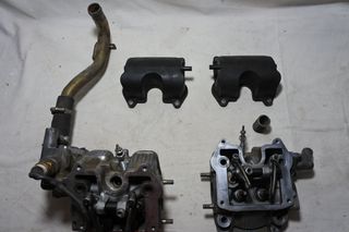 ΚΕΦΑΛΗ ΚΥΛΙΝΔΡΩΝ (ΖΕΥΓΟΣ)KIPOR KM2V80 CYLINDER HEAD ASSEMBLY