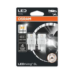 7515DYP-02B Osram LED Λάμπες W21/5W LEDriving SL κίτρινο 12V 2τμχ