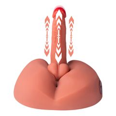 Honey Ass Masturbator and Dildo Thrusting-thumb-1