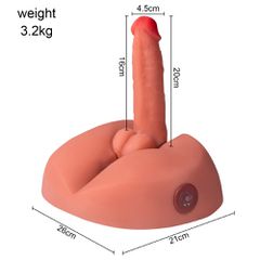 Honey Ass Masturbator and Dildo Thrusting-thumb-10