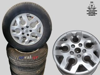 ΖΑΝΤΟΛΑΣΤΙΧΑ ΑΛΟΥΜΙΝΙΟΥ (4άδα) 195/65 R15 6J ET44 5X108 RENAULT KANGOO II - GRAND KANGOO II 2010-20