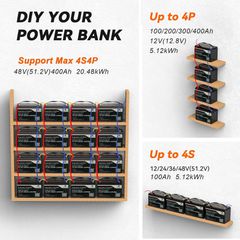 Μπαταρία Λιθίου 12V 100AH με Bluetooth-thumb-3