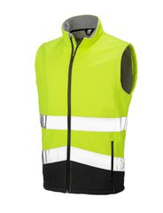 Ανακλαστικό γιλέκο softshell 3 στρωμάτων-thumb-1