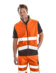 Ανακλαστικό γιλέκο softshell 3 στρωμάτων-thumb-3