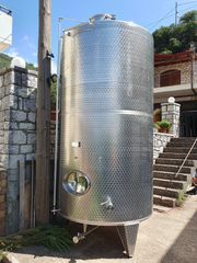 Δεξαμενή λαδιού ανοξείδωτη με μανδια - 5500 λίτρα