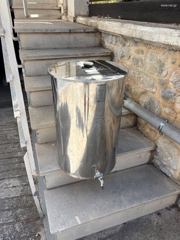 Δεξαμενή λαδιού inox 304