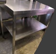 Πάγκος επαγγελματικός εργασίας inox