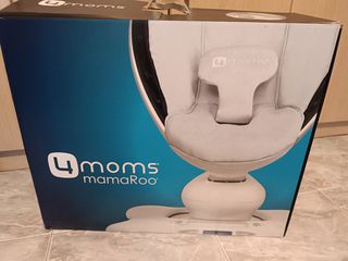 4moms mamaRoo Plush - Βρεφική Ηλεκτρική Κούνια (Blue)