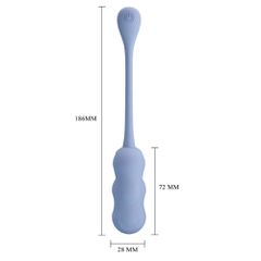 Pretty Love Leshy Vibrating Egg Blue-thumb-3