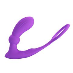 Pretty Love Warren Violet Anal Ring & Vibrator-thumb-3
